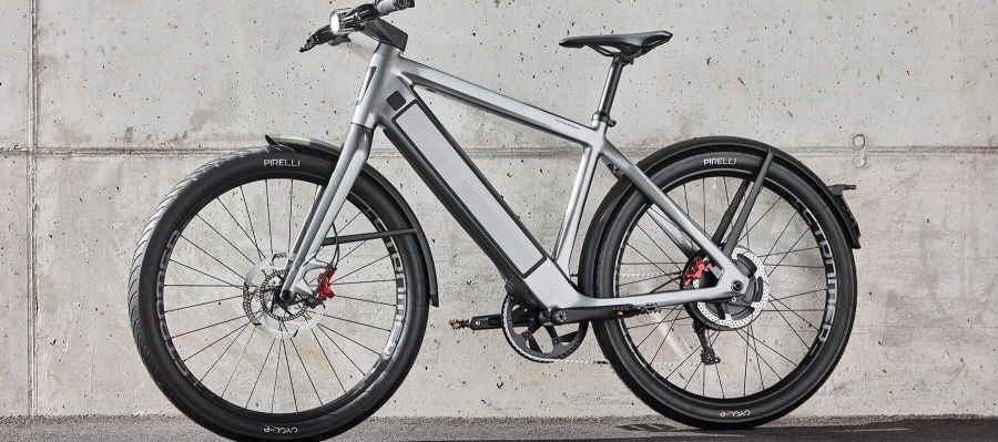 Grijze Stromer Speed pedelec