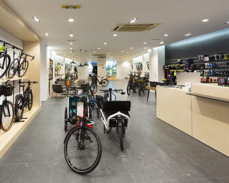Cyclobility fietsenwinkel in het centrum van Roeselare.