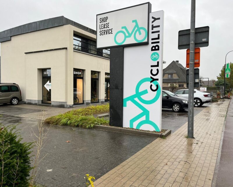 Cyclobility fietsenwinkel in Sint-Niklaas.
