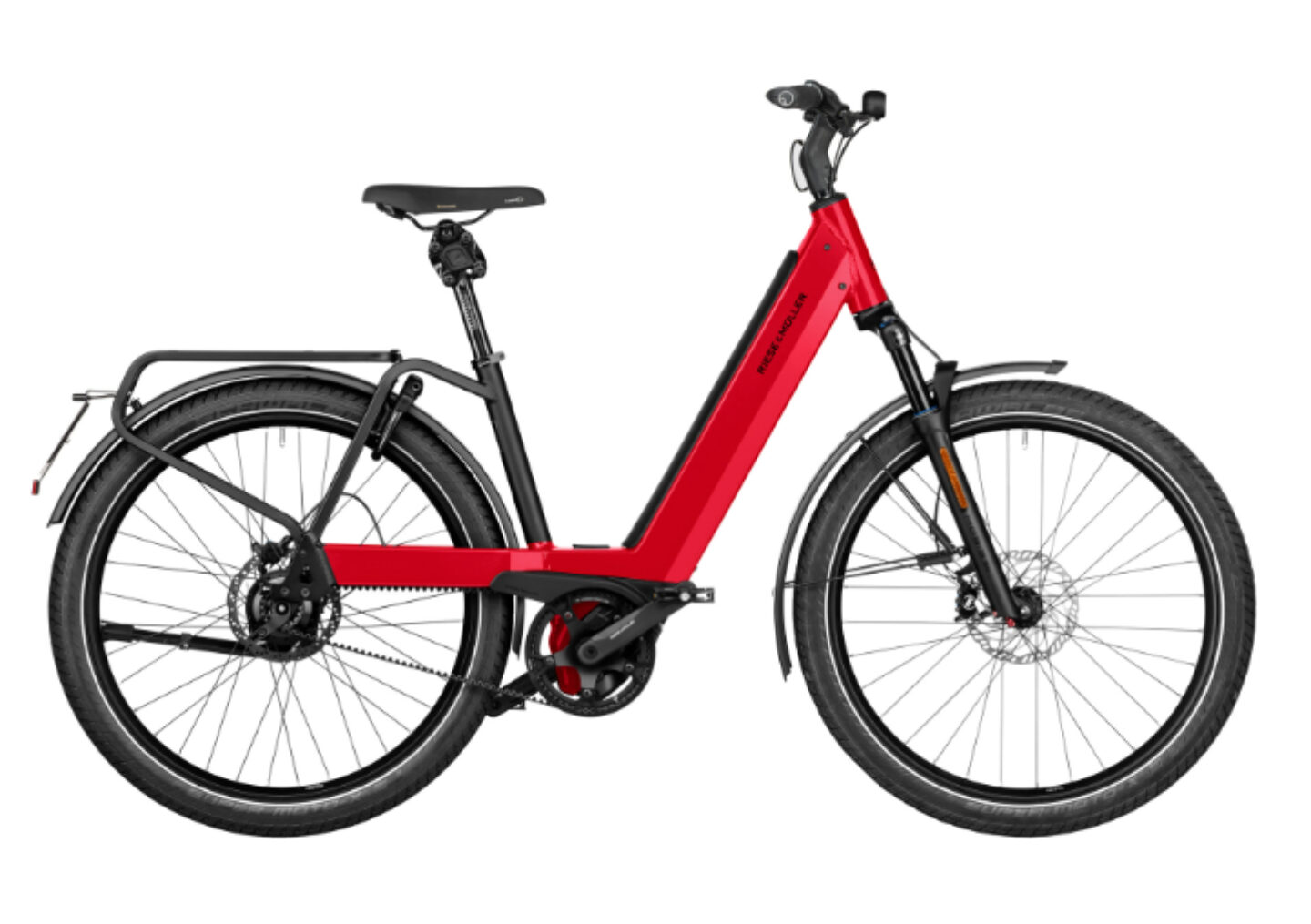 Riese & Müller Nevo4 GT Rohloff HS 750Wh 2024, Dynamic red metallic