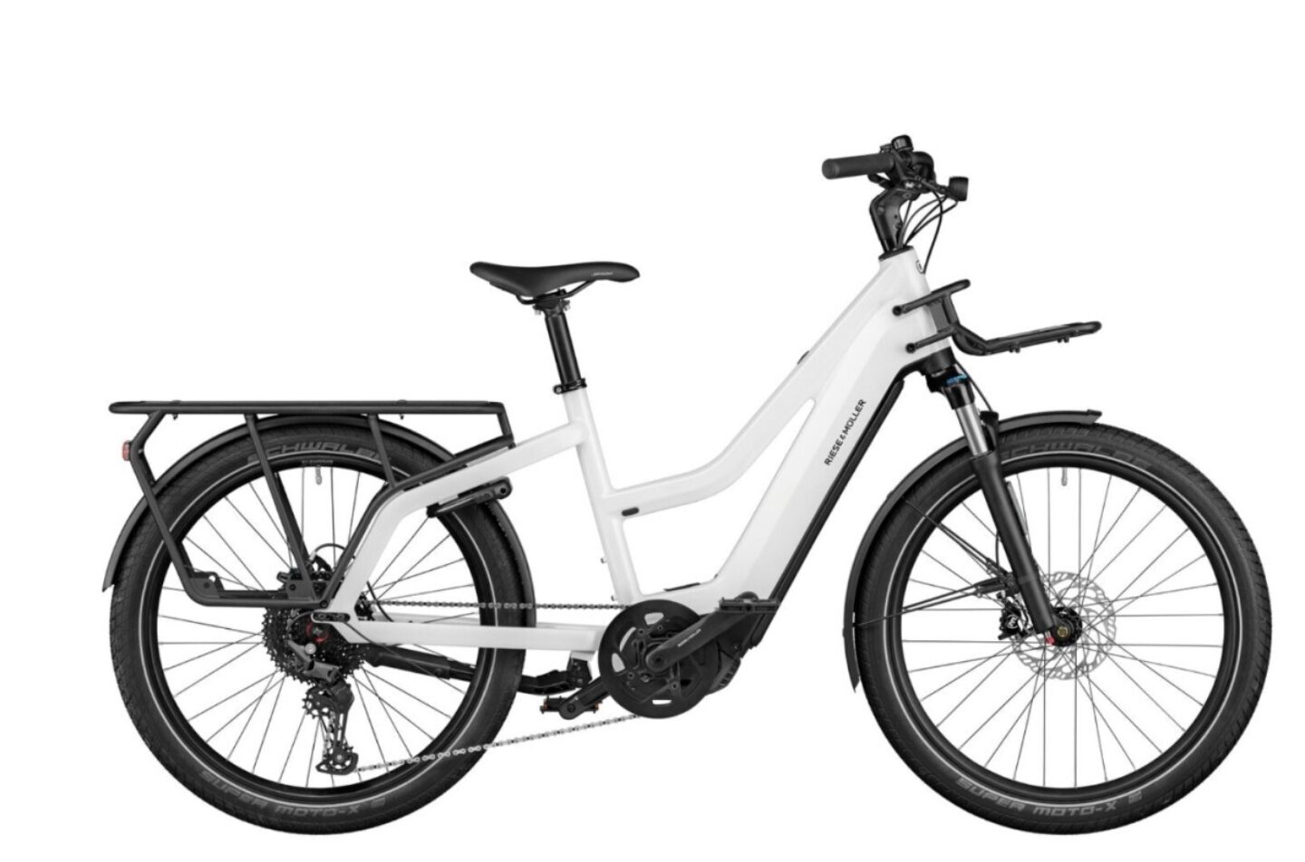 Riese & Müller Multicharger Mixte GT Touring 625Wh (PROMO) 2022, Pearl white / black matt
