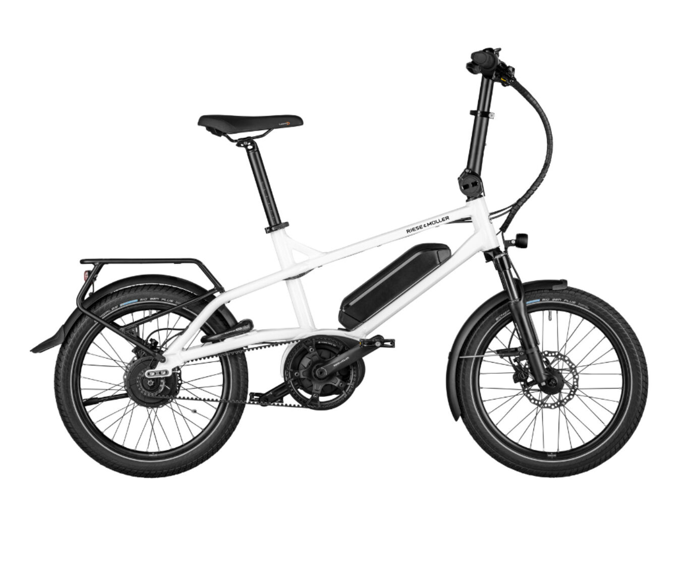 Riese & Müller Tinker2 Vario 545Wh 2023, Crystal white