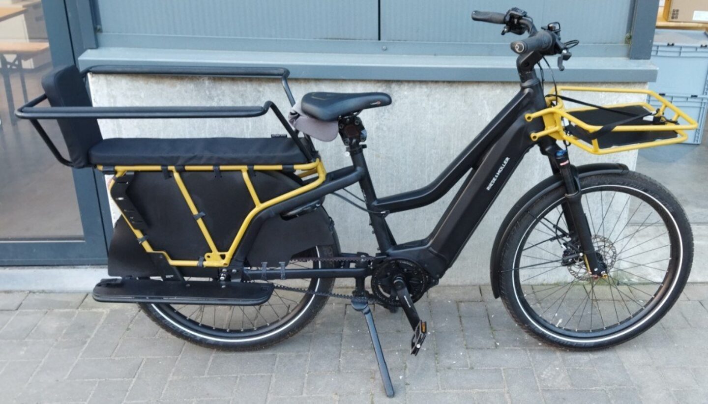 Riese & Müller Multicharger2 Mixte GT Vario 750Wh (TWEEDEHANDS) 2024, Utility Grey / Curry Matt