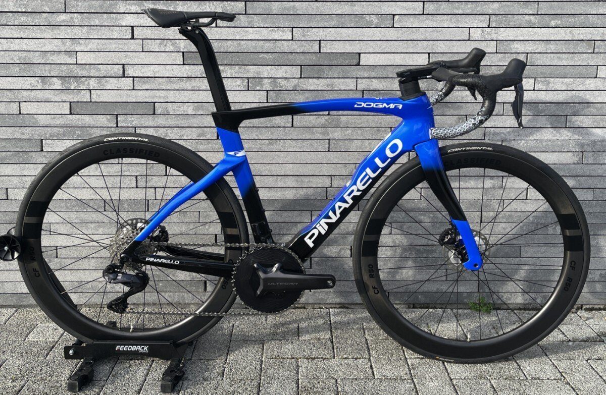 Pinarello Dogma F (CLASSIFIED) (PROMO) 2024, Sonic Blue