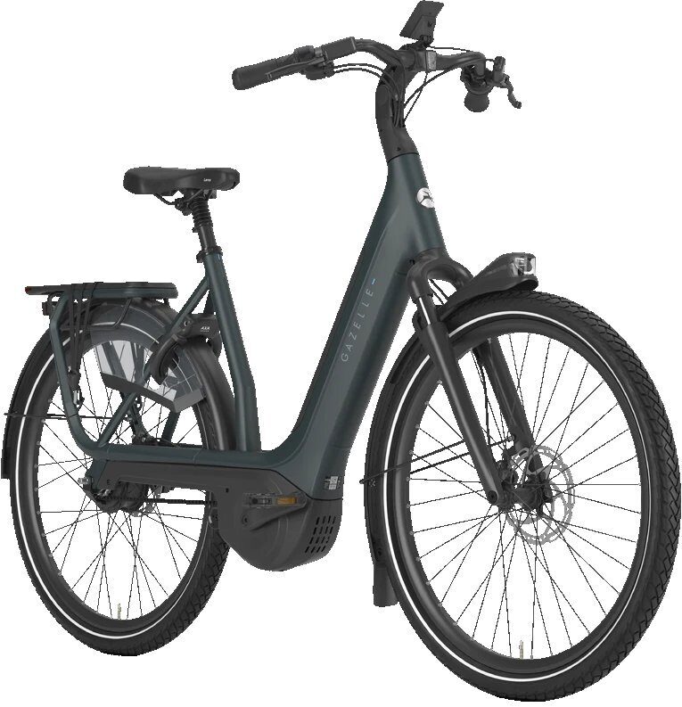 Gazelle Avignon C380 HMB 625Wh (DEMO ZE) 2023, Teal Grey