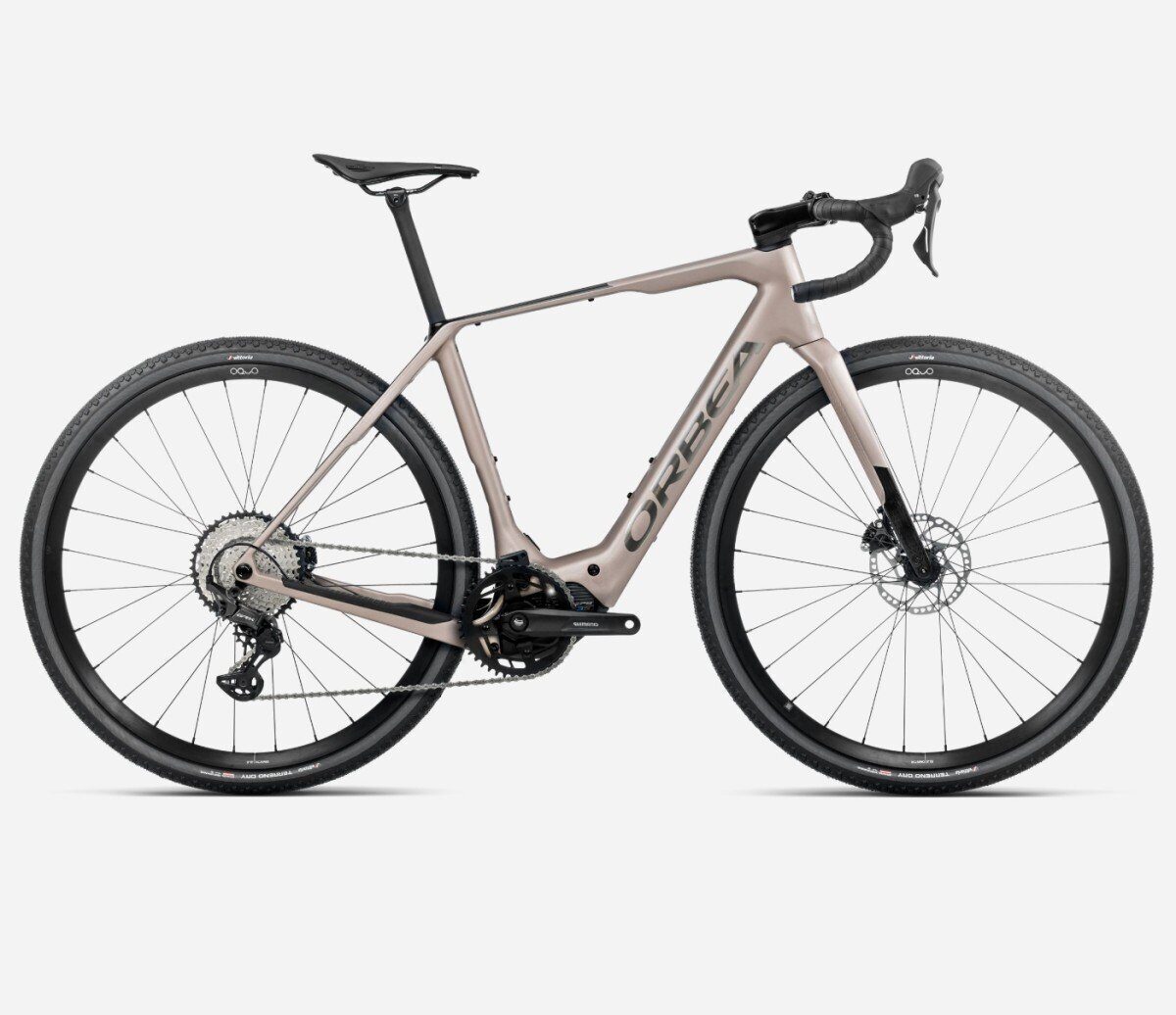Orbea Denna M30 2025, Nickel Matt - Carbon Raw Gloss