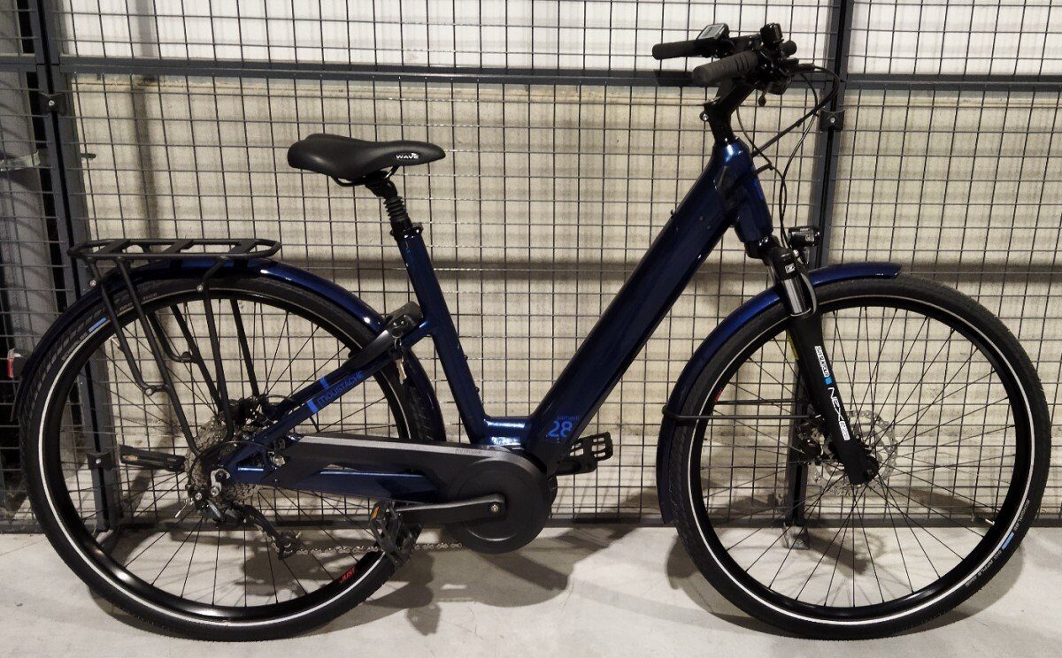 Moustache Samedi 28.2 Open 500Wh (TWEEDEHANDS) 2023, Blauw