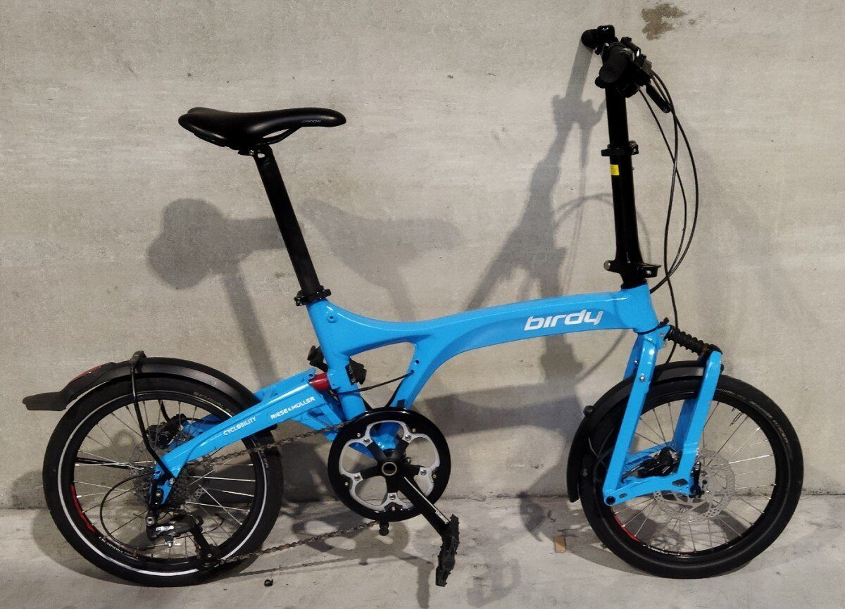Riese & Müller Birdy City (TWEEDEHANDS) 2019, Blauw