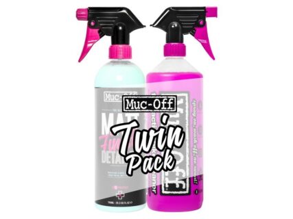 MUC OFF Muc-Off 1Ltr Cleaner & 750Ml Matt Finish Detailer Twin Pack