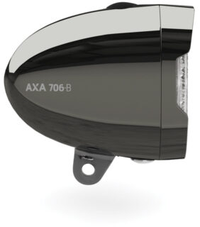AXA Axa Koplamp 706 15 Lux Batt Dark Chrome