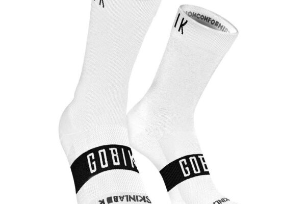 GOBIK Sock Pure White Unisex - S/M