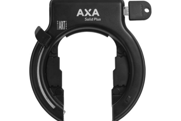 AXA Axa Ringslot Solid Plus Zwart