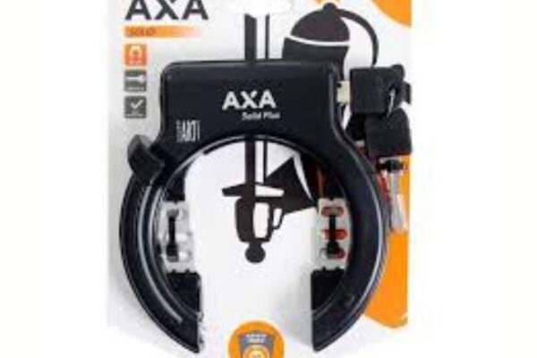 AXA Axa Ringslot Solid Plus Zwart