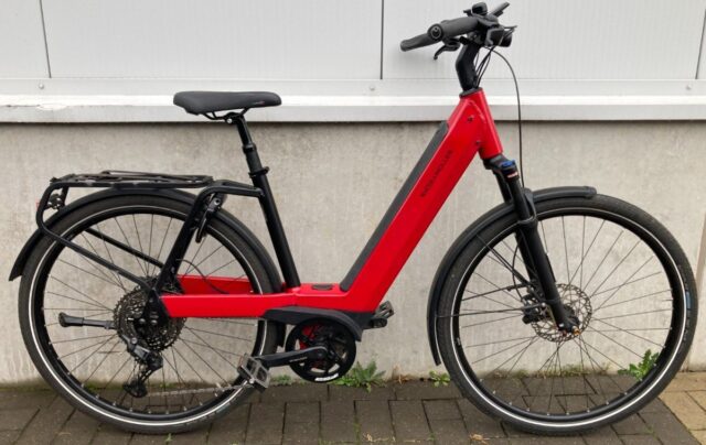 Riese & Müller Nevo4 Touring 625Wh (TWEEDEHANDS) 2024, Dynamic red metallic