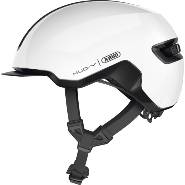 ABUS Abus Helm Hud-Y Shiny White M (52-58)