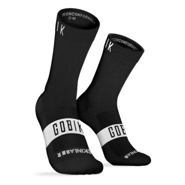 GOBIK Sock Pure Black Unisex - L/Xl