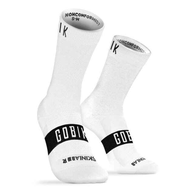 GOBIK Sock Pure White Unisex - S/M