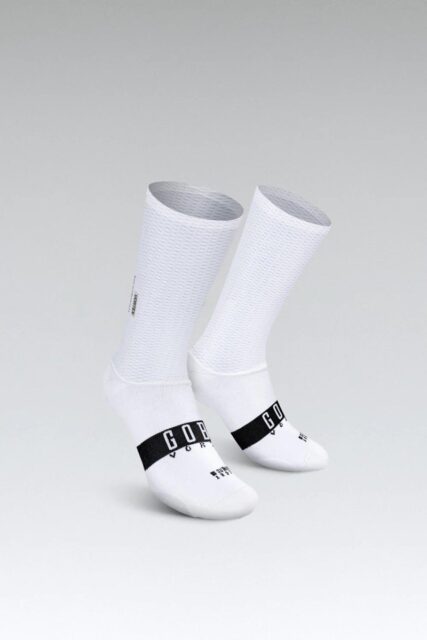 GOBIK Unisex Vortex Aero Socks Salt - S/M