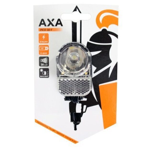 AXA Axa Koplamp Pico E-Bike Switch Aan/Uit 6-42V 30 Lu