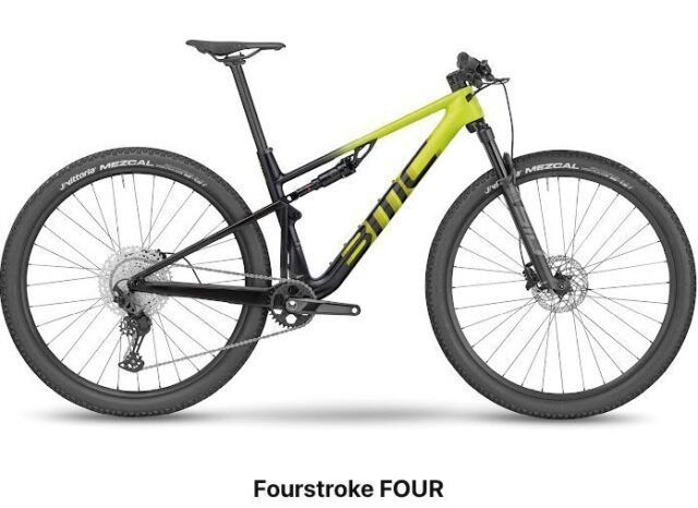 BMC Fourstroke FOUR (PROMO) 2024, Yellow black carbon