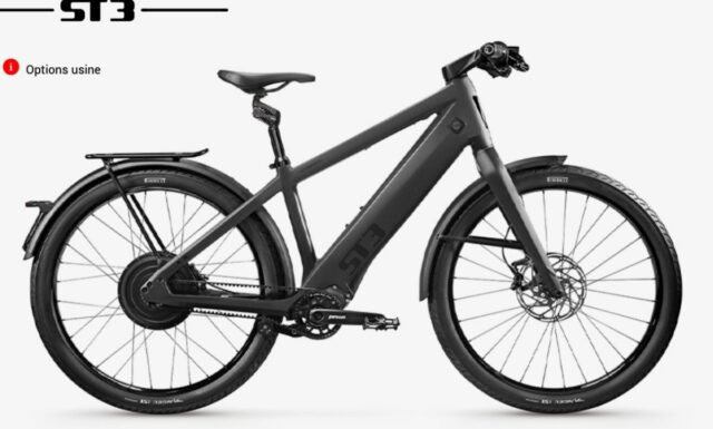 Stromer ST3 Pinion Sport 983Wh 2025, Black