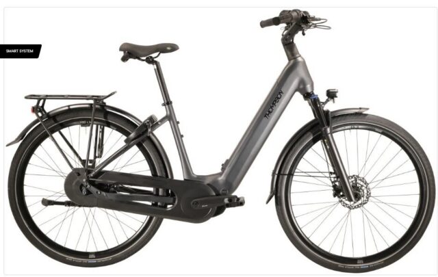 Thompson Comfort Belt 540Wh 2026, Antraciet